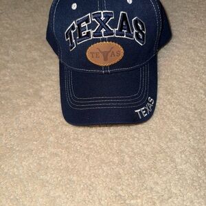 Texas Embroidered Denim Cap